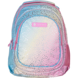 Рюкзак шкільний Astrabag AB330 Rainbow dust з сріблястим ефектом 39х28х15 см (502022102)