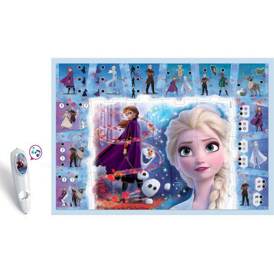 Інтерактивна іграшка Clementoni пазл з інтерактивною ручкою Frozen II, 70х100 см (61875)