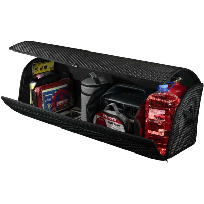 Сумка-органайзер EVAtech XL-PRO 32x100x30 см. Ромб чорний з чорним кантом (BS13643OX3RBB)