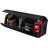 Сумка-органайзер EVAtech XL-PRO 32x100x30 см. Ромб чорний з чорним кантом (BS13643OX3RBB)