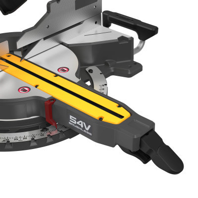 Торцювальна пила DeWALT 54В XR Li-lon 2x3Ah, 305x30 мм, 3800 об/хв, XPS, 23.2 кг (DCS781X2)