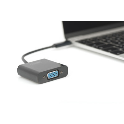 Перехідник USB-C to VGA Full HD Digitus (DA-70853)