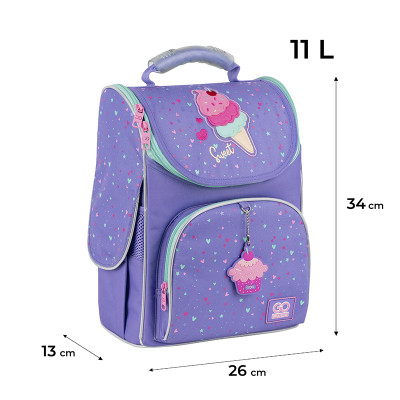 Портфель GoPack Education 5001S-2 Summer Ice Cream (GO25-5001S-2)