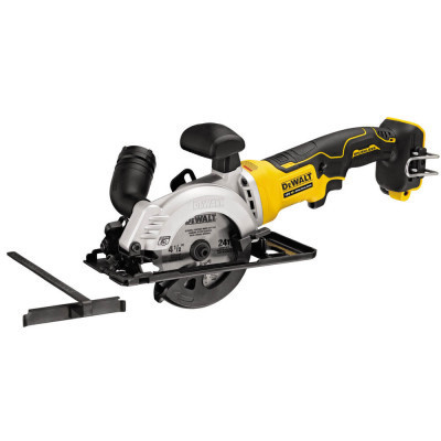 Дискова пила DeWALT 18В XR Li-Ion, безщіткова, 115х9.5 мм (без АКБ та ЗУ) (DCS571N)