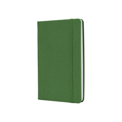 Книга записна Optima А5 MAGIC, тверда обкладинка, гумка, білий блок клітинка, зелений (O27102-04)