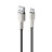 Дата кабель USB 2.0 AM to Micro 5P 1.0m head metal black ColorWay (CW-CBUM046-BK)