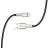 Дата кабель USB 2.0 AM to Micro 5P 1.0m head metal black ColorWay (CW-CBUM046-BK)