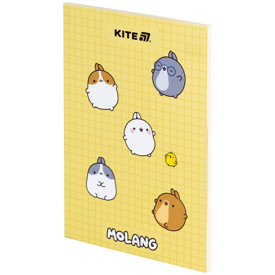 Блокнот Kite А5 Molang термобіндер, 64 аркуші, нелінований (ML25-193)