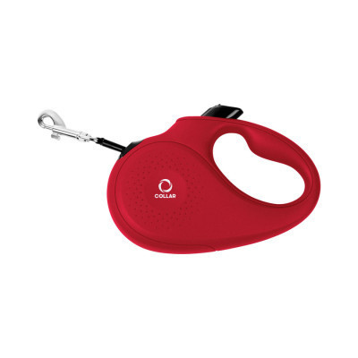 Повідок для собак Collar стрічка L до 50 кг 5 м червоний (81263)