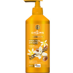 Гель для душу Dalas Cosmetics Олія ши та пряна ваніль 500 г (4260637722614)