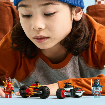 Конструктор LEGO NINJAGO Швидкісна гонка Кая на мотоциклі (71838)