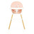 Стілець для годування Ecotoys 2 в 1 SMART Pink (HA-004 PINK)