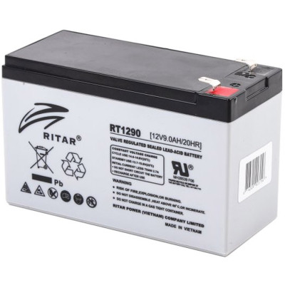 Батарея до ДБЖ Ritar AGM RT1290, 12V-9Ah (RT1290)