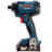 Гайковерт Bosch ударний GDR 180-Li, 2х18 В, 160 Нм, 1/4&quot;, 1.1кг, кейс (0.601.9G5.123)