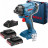 Гайковерт Bosch ударний GDR 180-Li, 2х18 В, 160 Нм, 1/4&quot;, 1.1кг, кейс (0.601.9G5.123)