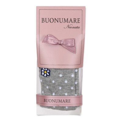 Колготки дитячі BNM із зайчиком (M0C0301-1265-86G-gray)