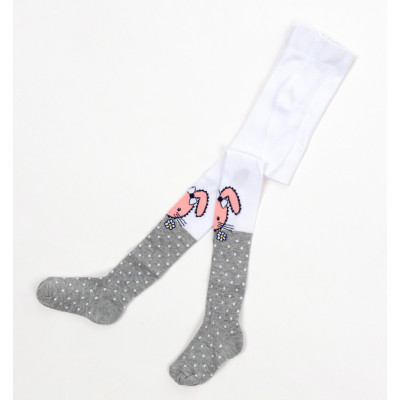 Колготки дитячі BNM із зайчиком (M0C0301-1265-86G-gray)