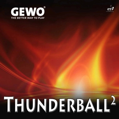 Ракетка для настільного тенісу Gewo Player Thunderball FL (485900001) (931046)
