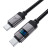 Дата кабель USB-C to USB-C 1.2m 60W digital display C15-03 Black Acefast (6974316283720)