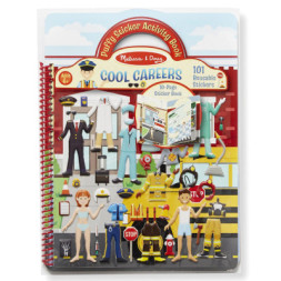 Набір для творчості Melissa&amp;Doug Об'ємні багаторазові наліпки Професії (MD9426)