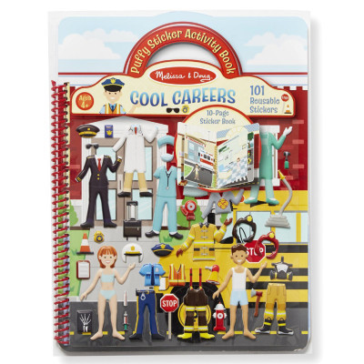 Набір для творчості Melissa&amp;Doug Об&#039;ємні багаторазові наліпки Професії (MD9426)