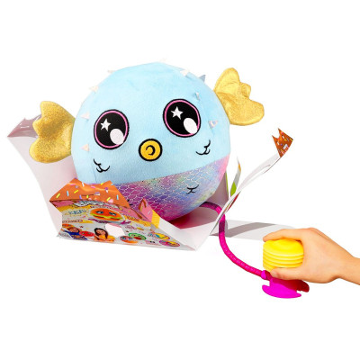 М&#039;яка іграшка Biggies серії Little Fantasy W1 - Риба Фуґу (надувна іграшка, насос) (BIG002-BF)