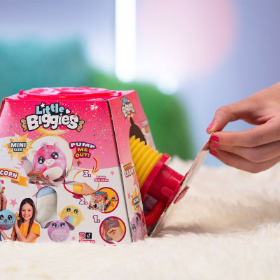 М&#039;яка іграшка Biggies серії Little Fantasy W1 - Риба Фуґу (надувна іграшка, насос) (BIG002-BF)