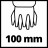 Кущоріз Einhell GE-CG 18/100 Li T - Solo, 18В, PXC, леза 100/200 мм, телескоп. ручка, 0.7 кг (без АКБ та ЗП) (3410310)