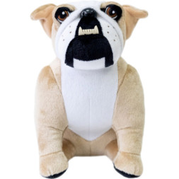 М'яка іграшка WP Merchandise собака бульдог Коржик 20 см (FWPADMDOG22BG0000)