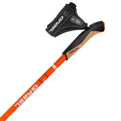 Палиці для скандинавської ходи Gabel X-1.35 Active Knife Red/Orange 120 (7009361151150) (DAS302697)