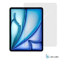 Скло захисне 2E iPad Air 13&quot; (2024-2025), 2.5D (2E-IP-IPD-A13-LT2.5D-CL)
