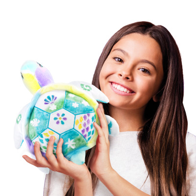 Набір для творчості Canal Toys DIY Airbrush Plush Nature Зелена Черепаха (OFG280)