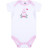 Боді дитяче Luvable Friends 5 шт з короткими рукавами для дівчаток (50638.9-12)