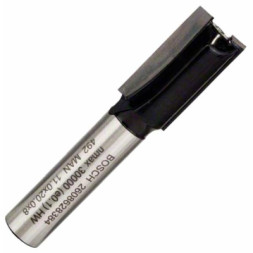 Фреза Bosch Professional пазова з двома лезами, Std, S8, D11, L20 (2.608.628.384)