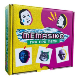 Настільна гра PLAYROOM Memasiko (гра про меми) , українська (ВР_ММСК)