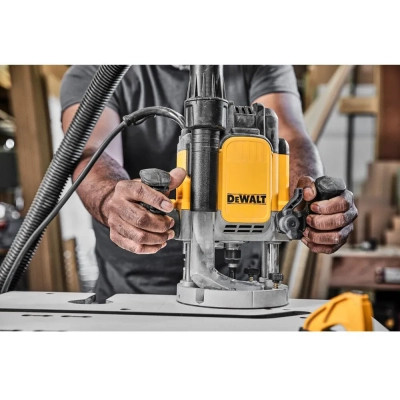 Фрезер DeWALT 9000 - 22000 об/хв, цанговий патрон 12 мм, кейс TSTAK (DWE625KT)
