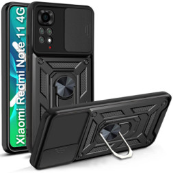 Чохол до мобільного телефона BeCover Military Xiaomi Redmi Note 11 4G/10 2021/10 2022 Black (708227)