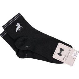 Шкарпетки дитячі BNM укорочені з малюнком (M0C0102-0855-9B-black)