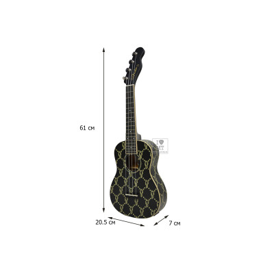 Укулеле Fender Billie Eilish Ukulele BLK WN (230689)