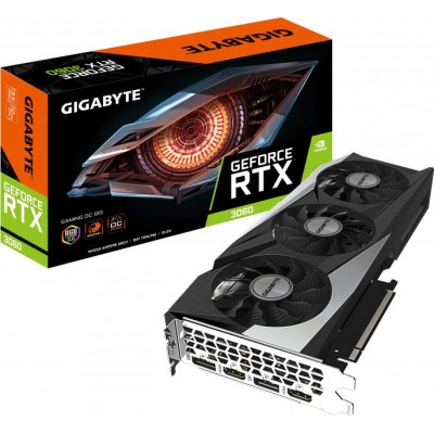 Відеокарта GIGABYTE GeForce RTX3060 12Gb GAMING OC 2.0 LHR (GV-N3060GAMING OC-12GD 2.0)