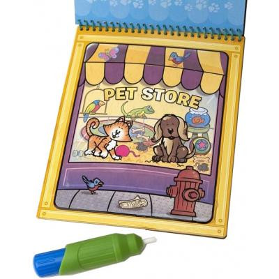 Набір для творчості Melissa&amp;Doug Чарівна водна розмальовка Тварини (MD15376)