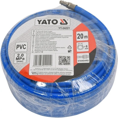 Пневматичний шланг Yato YT-24221