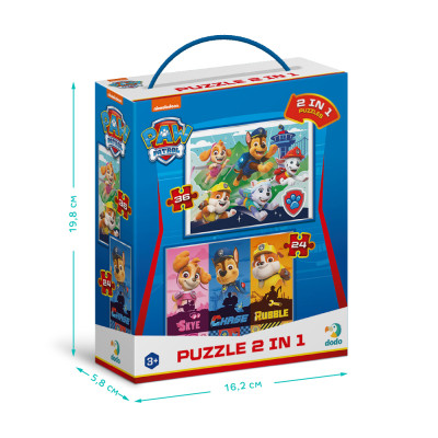 Пазл DoDo 2 в 1 Paw Patrol. Такі хороші цуценята (200561)