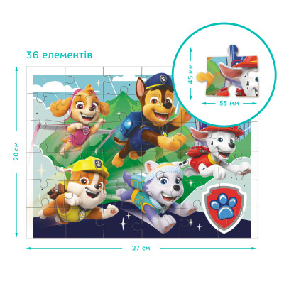 Пазл DoDo 2 в 1 Paw Patrol. Такі хороші цуценята (200561)