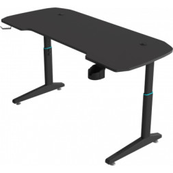 Комп'ютерний стіл GT Racer T-1229 Black (T-1229 (120x60x71-79) Black)
