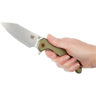 Ніж Skif Jock SW Aluminium Olive Green (UL-002ALSWOG)