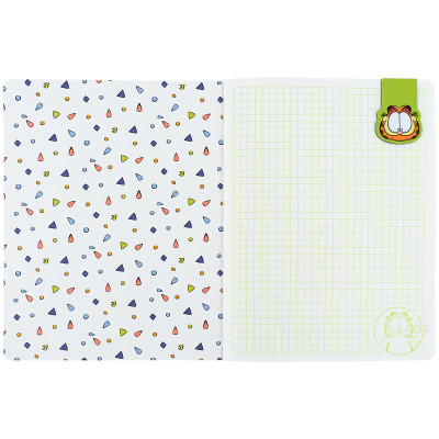 Блокнот Kite з магнітною закладкою Garfield А5, 60 аркушів, клітинка (GF25-192)