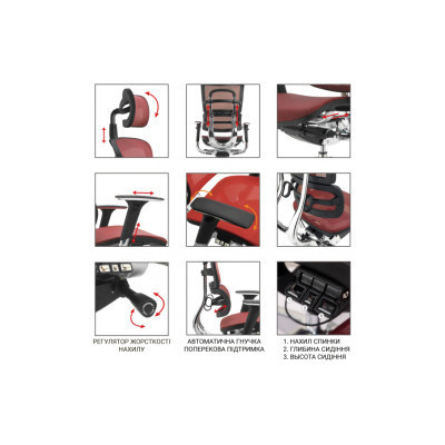 Офісне крісло GT Racer X-801A Black (X-801A Black (W-21))