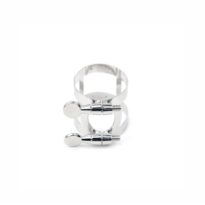 Лігатура для саксофонів D&#039;Addario Rico Ligature For Alto Saxophone NIckel-Plated (RAS1LN)