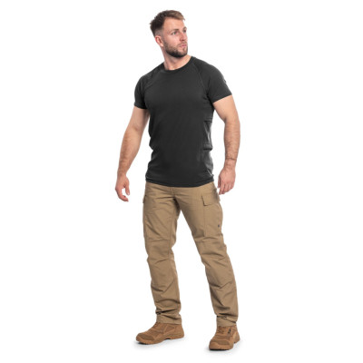 Футболка Helikon-Tex Термоактивна Functional T-shirt - Quickly Dry - Black розмір L (TS-FUN-QD-01-B05)